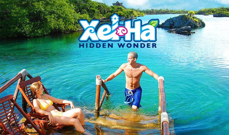 Tour todo incluido a parque turístico Xel-ha, pick up en tu hotel saliendo desde la ciudad de Cancún