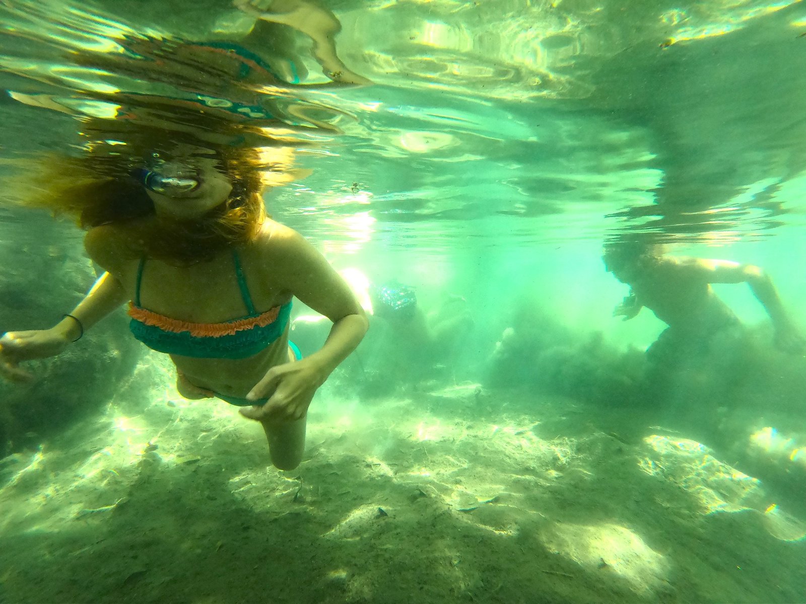 Exploración de manglares con kayak y snorkel en manantial de agua cristalina en Sisal Yucatán