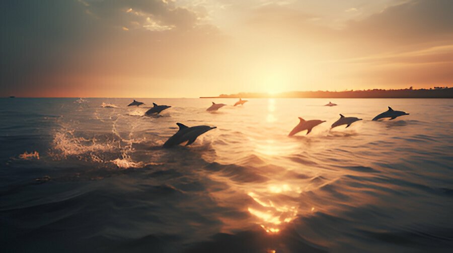 Tour de avistamieto de delfines al amanecer en Puerto Escondido. Saliendo desde Puerto Escondido, Oaxaca.