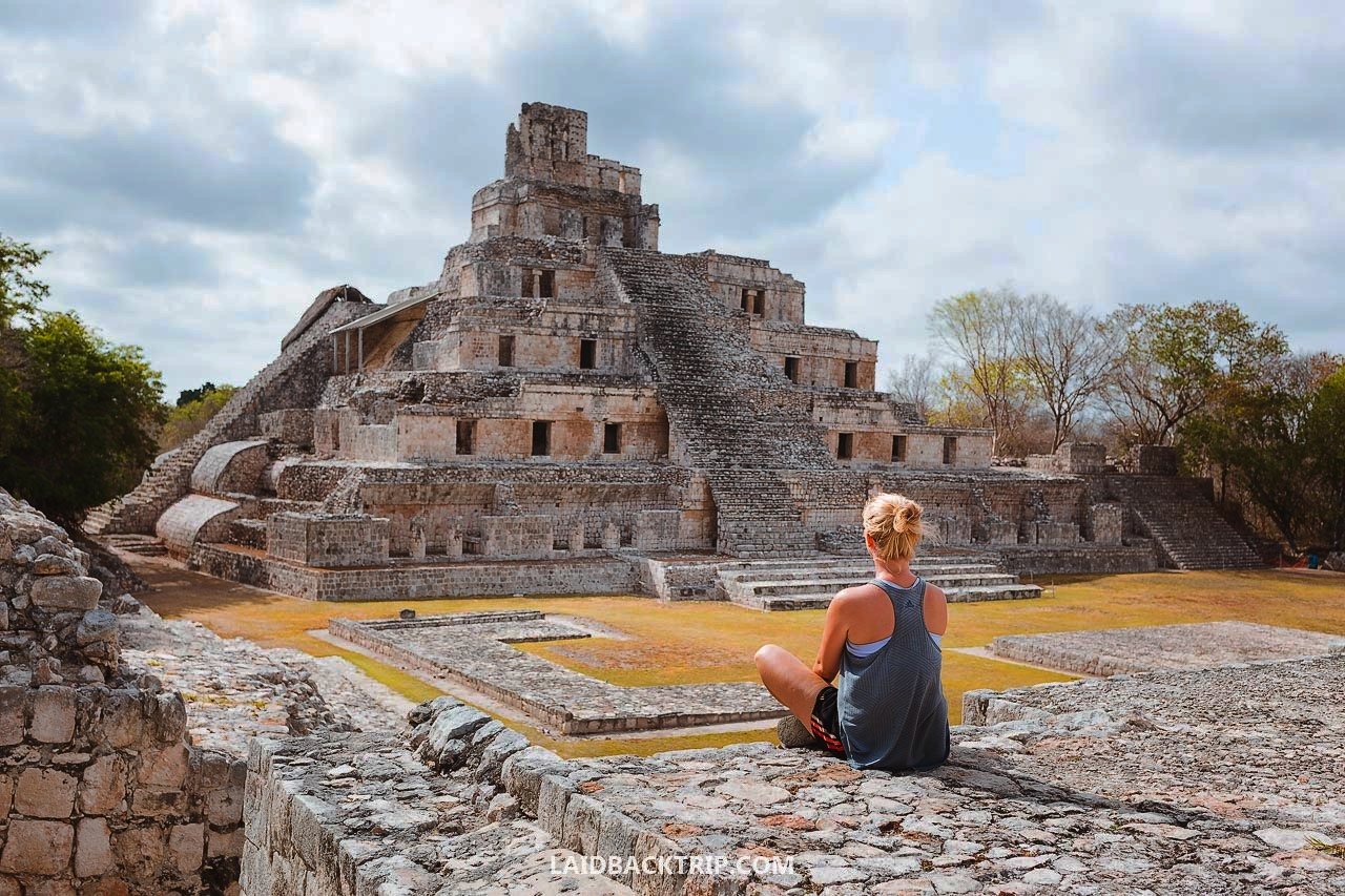 Tour por zona arqueológica Edzná y día de playa en Campeche. Saliendo desde Campeche