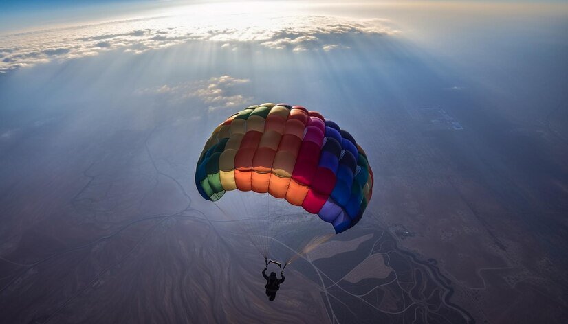 Vuelo en Parapente en Monterrey. Salida desde la ciudad de Santiago, Nuevo León.